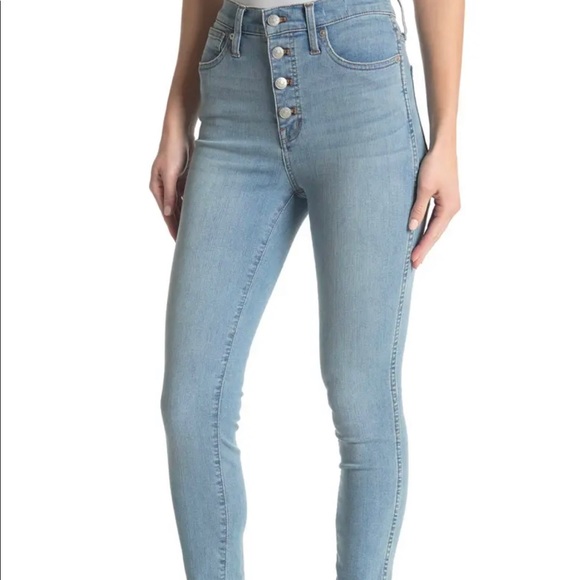 Madewell 10” Button Fly Jeans - Picture 1 of 5